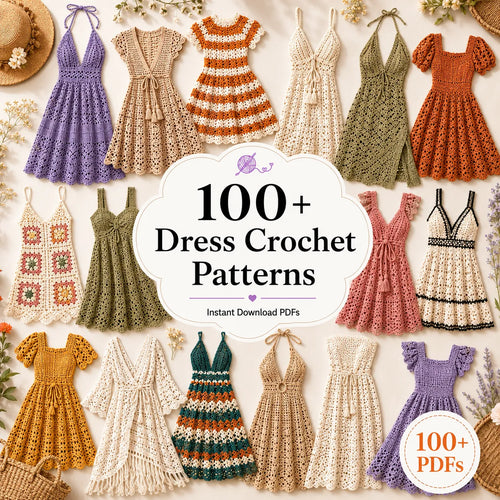 The Ultimate Crochet Dress Bundle 100+ Patterns